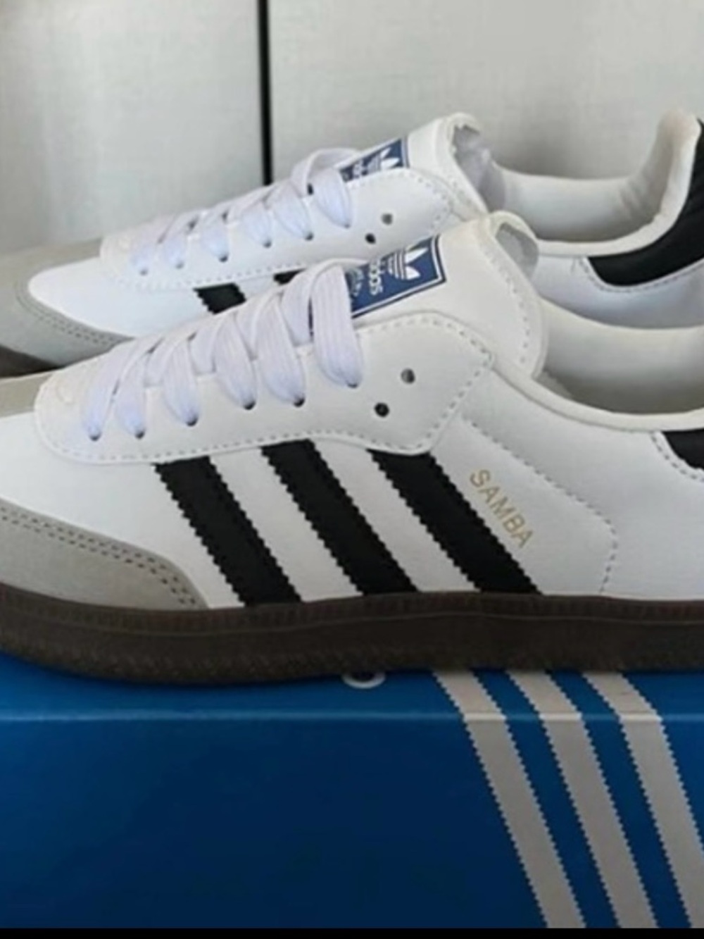 adidas Samba Men's Sneakers - White Black Gum